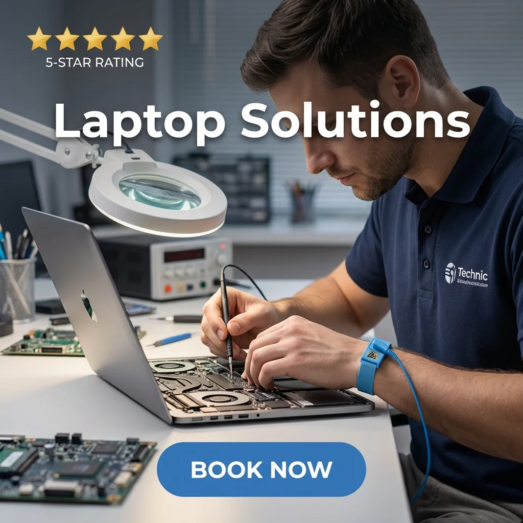 Laptop overheating warning
